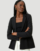 Blazer Malha Estruturada Preto