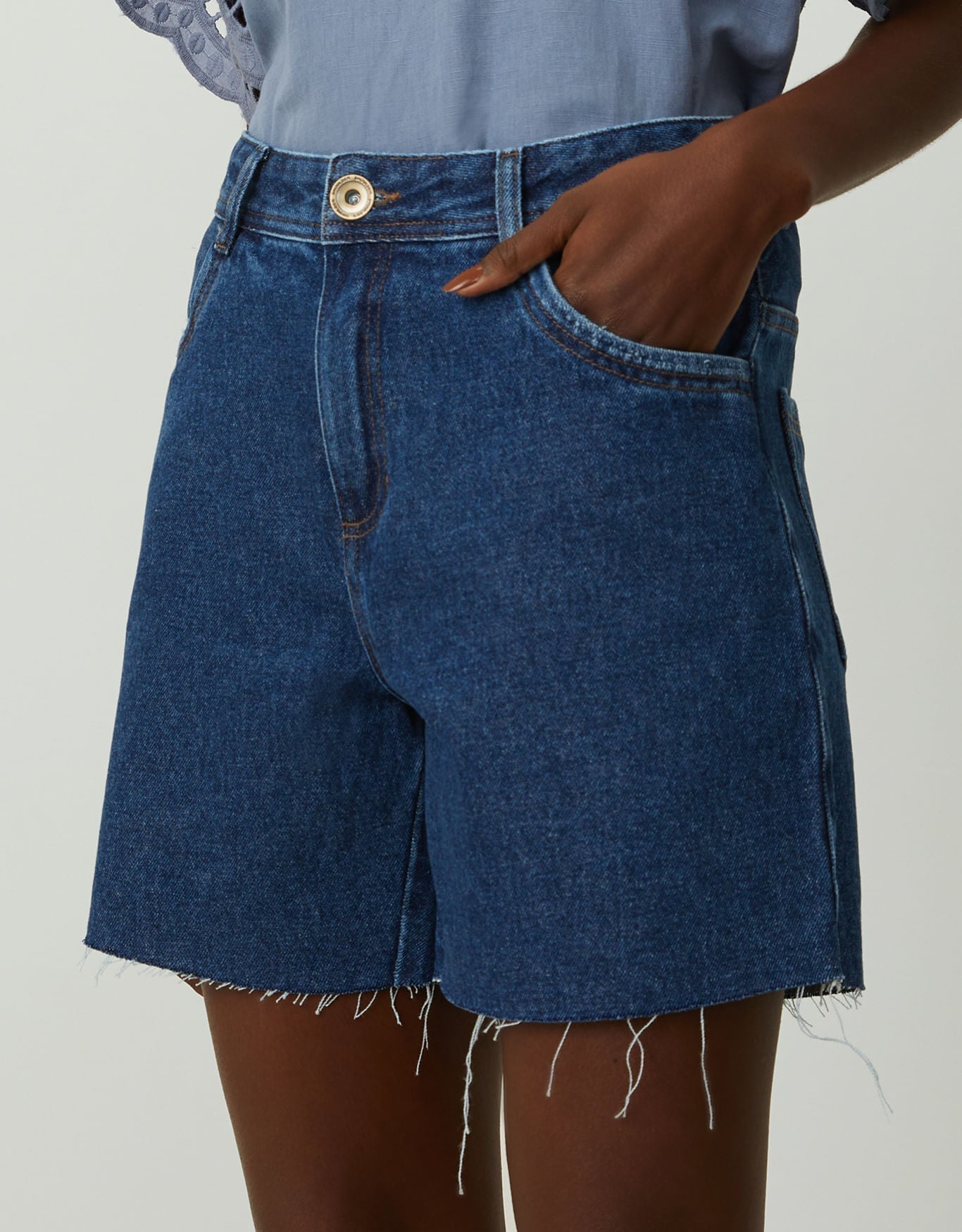 Shorts Jeans Puídos